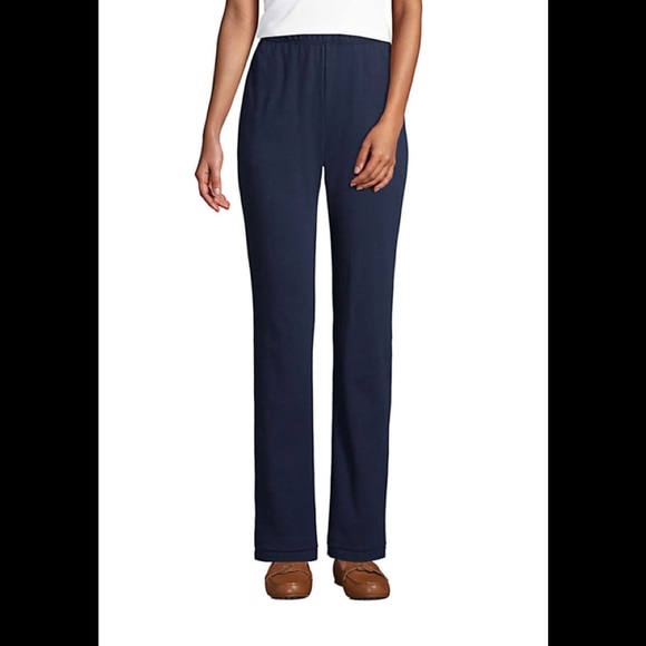 Lands' End Pants & Jumpsuits Lands End Sport Knit High Rise Elastic